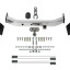 Фаркоп (ТСУ) Berg для Toyota Land Cruiser 200 (Executive, TRD) нерж 2007- шар F