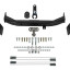Фаркоп (ТСУ) Berg для Toyota Land Cruiser 200 (кроме Executive, TRD) 2007- шар F